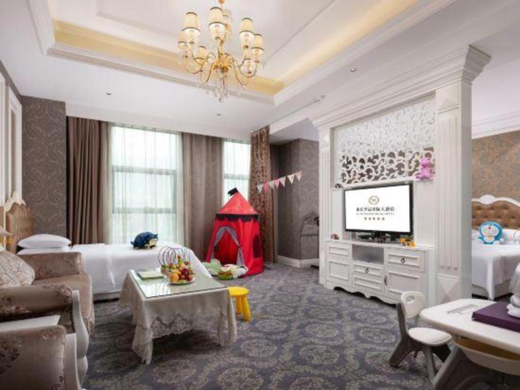 Huachen International Hotel Chongqing Exterior foto