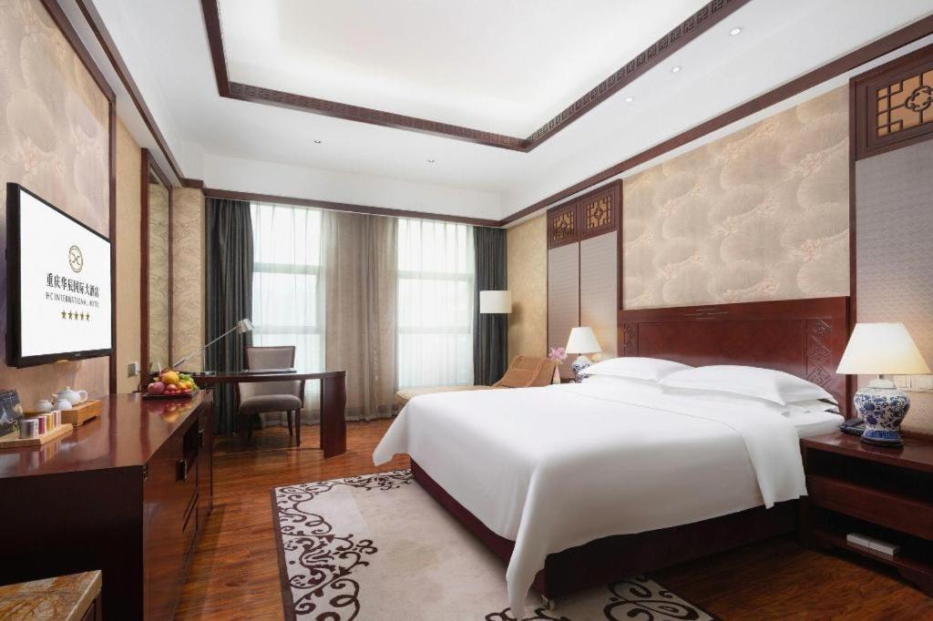 Huachen International Hotel Chongqing Exterior foto