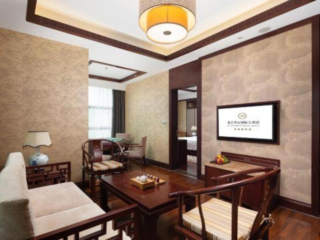 Huachen International Hotel Chongqing Exterior foto